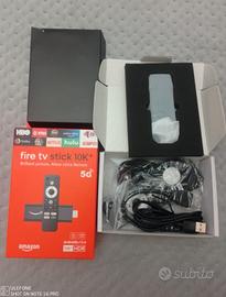 Fire TV Stick 10k android tv 5.0 -8/128 - Audio/Video In vendita a Napoli
