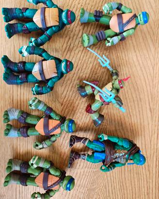 lotto 7 action figure ninja turtles 