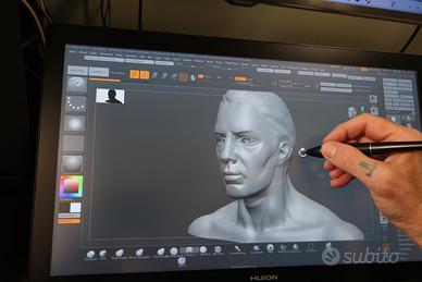 19,5 pollici tavoletta grafica da disegno kamvas 