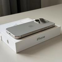 iPhone 15 Pro Titanio Naturale - Come Nuovo