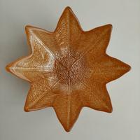 Piatto decorativo centrotavola, vetro