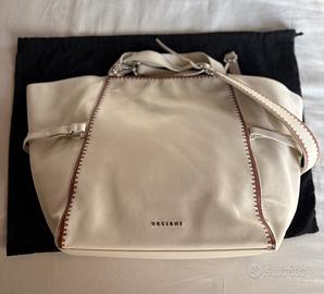 Borsa Orciani bianco panna