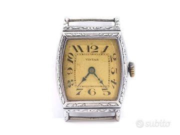 Orologio Antico Vintas Art Deco Carica Manuale 30s