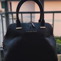 Borsa a Mano/Bauletto Trussardi Jeans Nera Eco-Pel