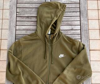 Felpa nike verde come nuova
