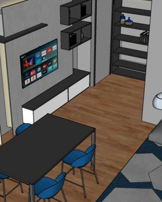 Arredamento zona giorno (3000 euro trattabili)