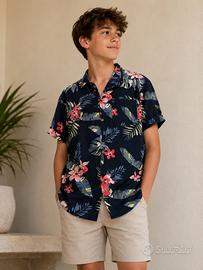 Camicia hawaiana ragazzo 12-13 anni