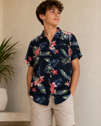 Camicia hawaiana ragazzo 12-13 anni