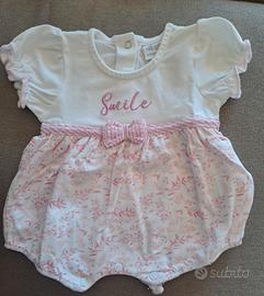 pagliaccetto bimba 1 mese