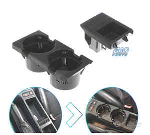 SUPPORTO PORTA BICCHIERI E MONETE PER BMW E46