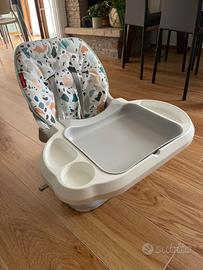 Seggiolone pappa portatile-reclinabile-resistente