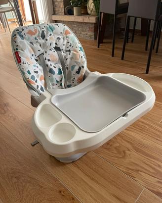 Seggiolone pappa portatile-reclinabile-resistente