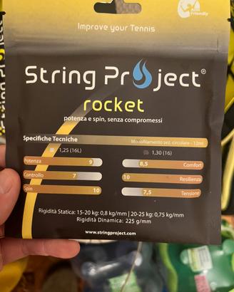 Corde da tennis String Project