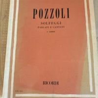 Pozzoli Solfeggi parlati e cantati - Ricordi 