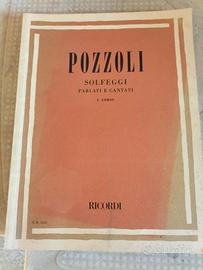 Pozzoli Solfeggi parlati e cantati - Ricordi 