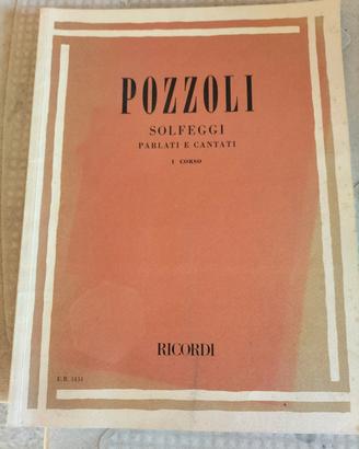 Pozzoli Solfeggi parlati e cantati - Ricordi 