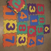 Tappeto puzzle numeri 27 pz
