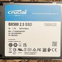CRUCIAL BX500 1tb ssd SATA