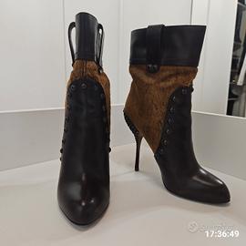 Sergio Rossi - stiletti in pelle  tacco 9