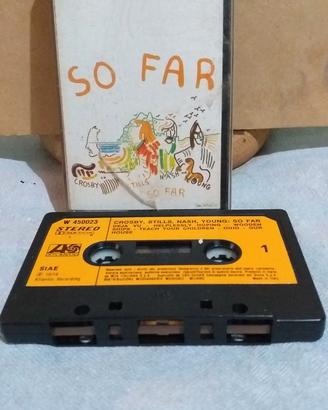 Cassetta Crosby Stills  Nash Young SO FAR 1974 rar