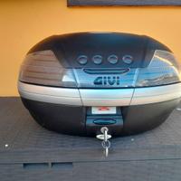 Bauletto maxia givi 52 litri, con piastra monokey,