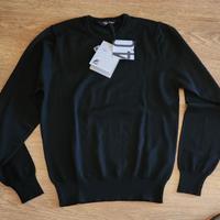 Maglione K-Way Nero – Taglia S, Nuovo con Cartelli