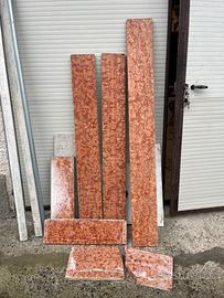 Lastre marmo rosso veronese