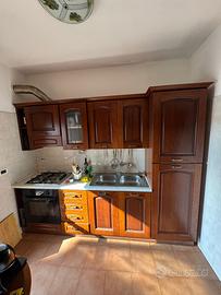 cucina in legno compensato