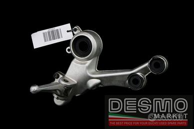 Piastra supporto pedana dx pilota Ducati Monster