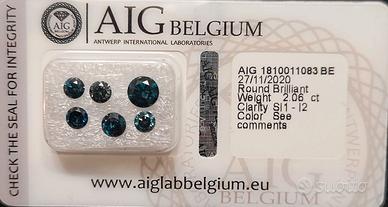 N6 Diamanti Carati 2,06 Valuto x Orologio - E bike