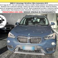 BMW X1 Advantage 18d sDrive C.18" Gancio Traino