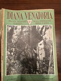 Riviste vintage Diana Venatoria anni 1939-1940