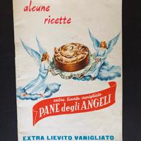 Ricettario Pane degli Angeli anni 60