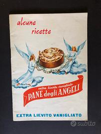 Ricettario Pane degli Angeli anni 60
