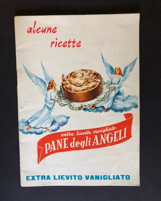 Ricettario Pane degli Angeli anni 60