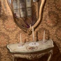 Consolle con specchio stile veneziano