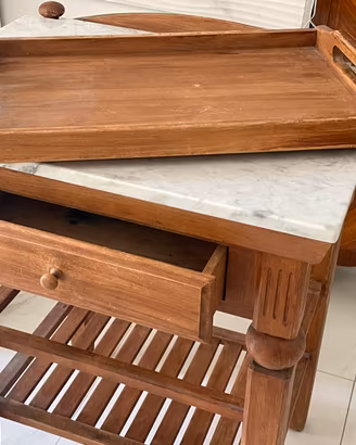 Mobile in legno massello da cucina
