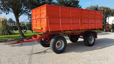 Rimorchio agricolo selvatico 140 ql trilaterale