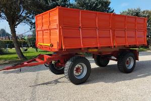 Rimorchio agricolo selvatico 140 ql trilaterale