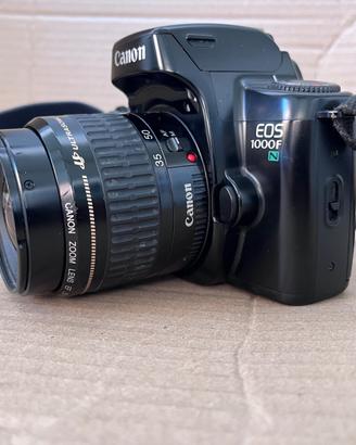 Canon 1000F n  pellicola con  ob. Canon ef 35-80 m