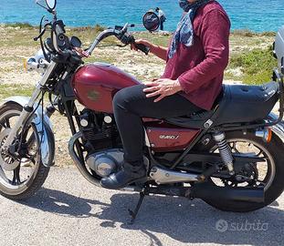 Moto Custom Suzuki GLS450-1988 unica proprietaria