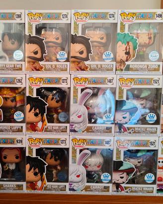 16 Funko pop funkopop One piece nuovi sigillati