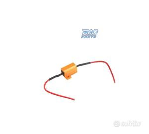 RESISTENZA TARGA CANBUS ERRORE LUCE 10W