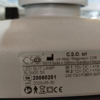 Lampada a fessura CSO SL 9900 Led 5x