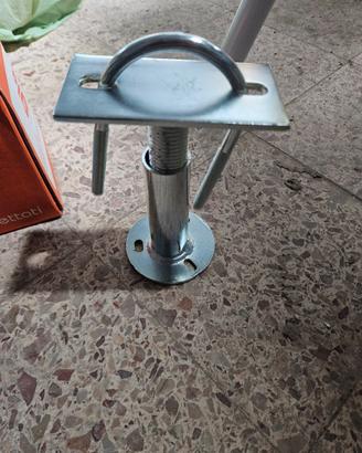 Piedini GIA MP 018000, 6 Zanche per termosifoni