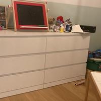 Ikea cassettiera doppia Malm