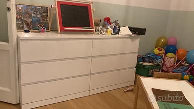 Ikea cassettiera doppia Malm