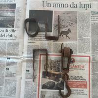 Lotto ferramenta antica ferro battuto