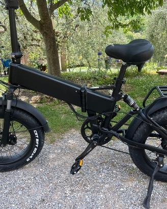 bicicletta elettrica pieghevole 