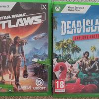 Starwars Outlaws e Dead Island 2 (xbox series x)